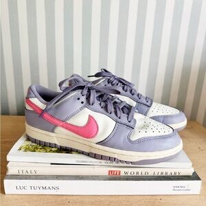 Pink & purple indigo haze Nike dunks 8 women’s